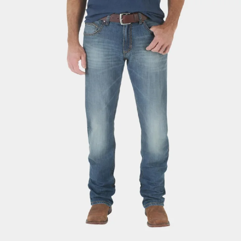 Fashion Hoodies Wrangler Men's Retro Slim Straight Jeans