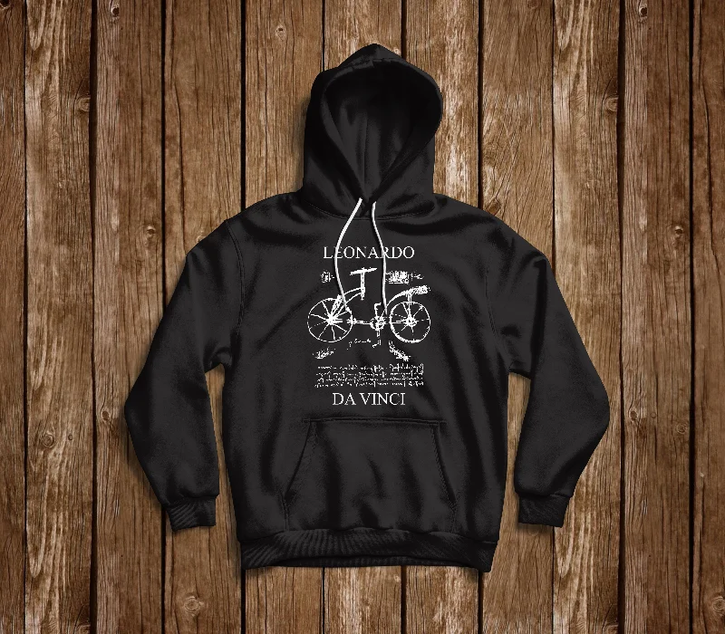 Fashion Sweaters LEONARDO'S BIKE HOODIE