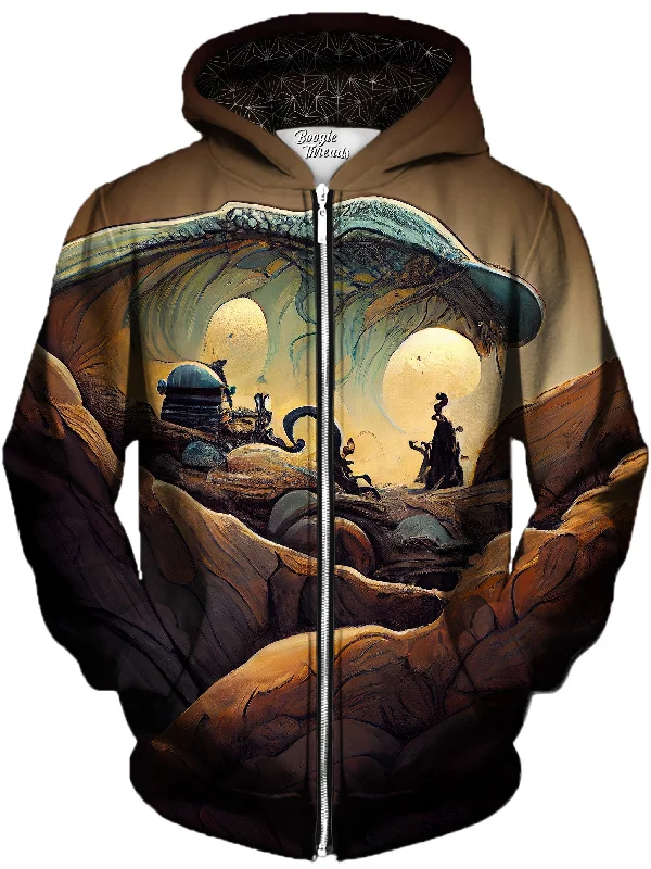 Comfortable Sweaters Changing Love Unisex Zip-Up Hoodie