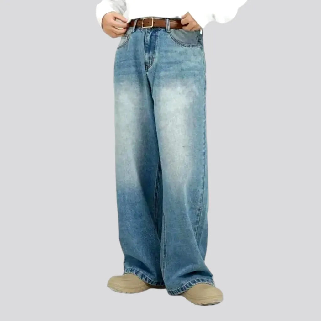 Soft Tees 90s men's light-wash jeans