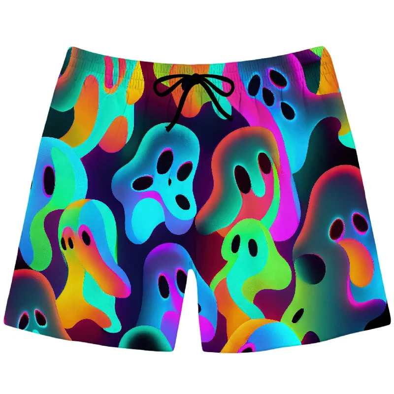 Casual Sneakers Ghostly Swim Trunks