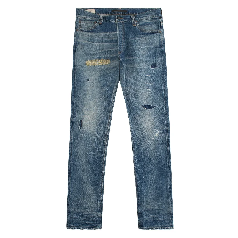 Modern Clothing Nara Slim Haiku Gold Leaf Denim