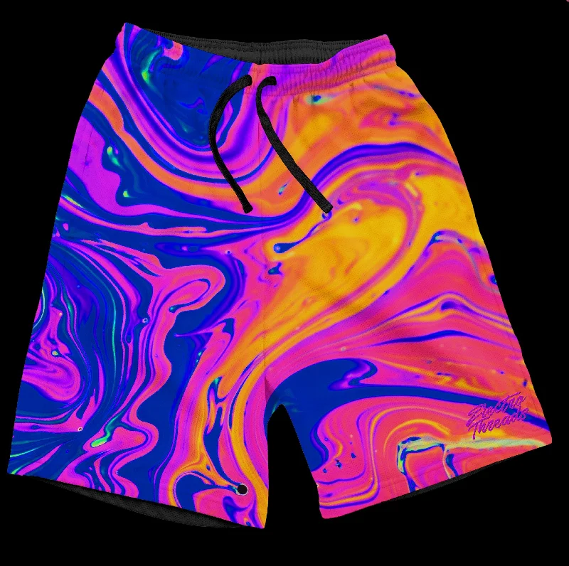 Cool Shorts Neon Nuclear 6" Swim Trunks
