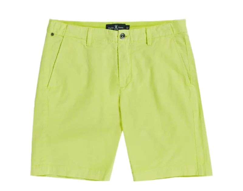 Warm Sweaters Psycho Bunny Diego Safety Yellow Men's Shorts B6R790N1CE-SFY