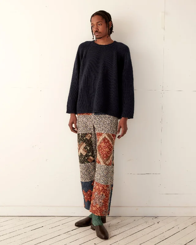Cozy Hoodies Criss Cross Quilt Trousers