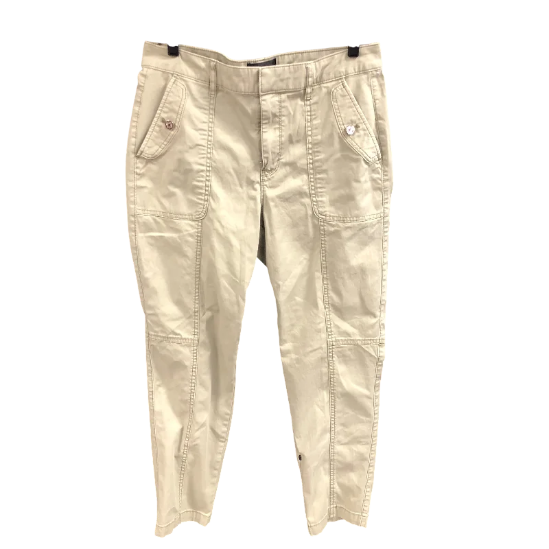 Sporty T-shirts Pants Cargo & Utility By White House Black Market In Green, Size: 10