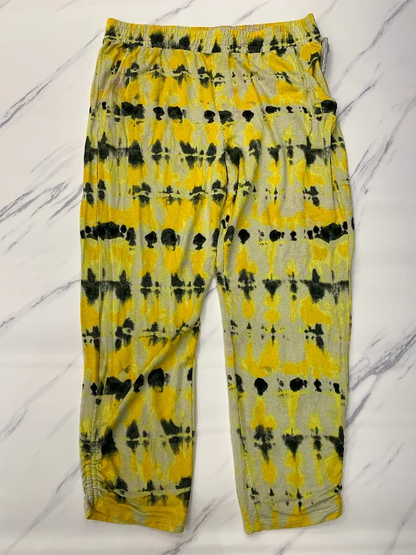 Bold Outfits Pants Joggers By Cabi In Yellow, Size: L