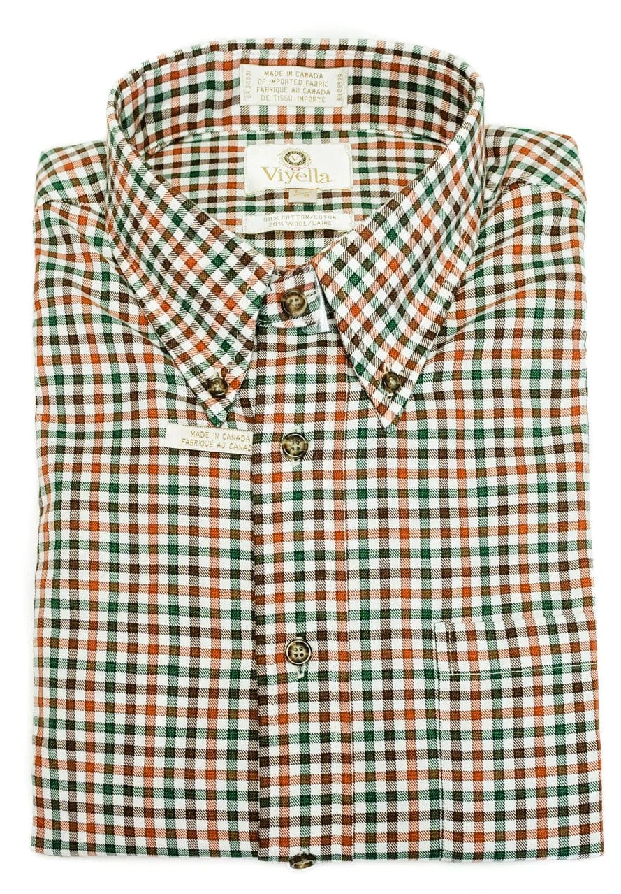 Practical Jeans Viyella Long Sleeve Wool Blend Sport Shirt - 458417
