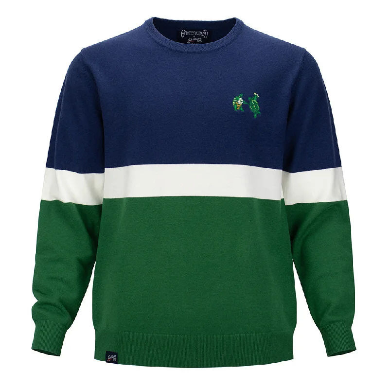 Casual Shirts Grateful Dead | Regular Sweater | Turtles Navy, White & Green Stripes