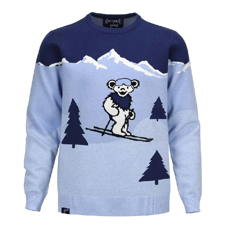 Classic Outerwear Grateful Dead | Classic Sweater | Ski Bear in Blue