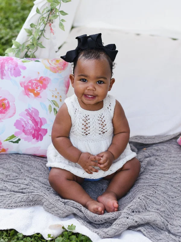 All-Season Jackets Vine Flower Dress <br/><small>knitting pattern</small>